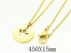 HY Wholesale Necklaces Stainless Steel 316L Jewelry Necklaces-HY74N0087KL