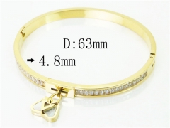 HY Wholesale Bangles Jewelry Stainless Steel 316L Fashion Bangle-HY09B1236HLD