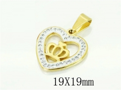 HY Wholesale Pendant Jewelry 316L Stainless Steel Jewelry Pendant-HY62P0204JT
