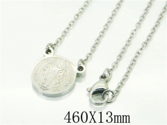 HY Wholesale Necklaces Stainless Steel 316L Jewelry Necklaces-HY74N0018KI