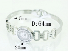 HY Wholesale Bangles Jewelry Stainless Steel 316L Fashion Bangle-HY32B0808HEE