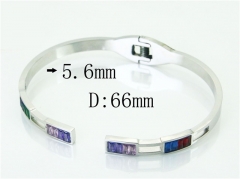 HY Wholesale Bangles Jewelry Stainless Steel 316L Fashion Bangle-HY32B0793HHX
