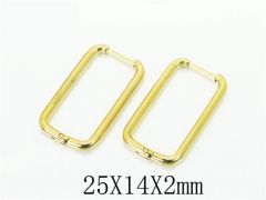 HY Wholesale Earrings 316L Stainless Steel Popular Jewelry Earrings-HY75E0023KW