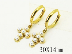 HY Wholesale Earrings 316L Stainless Steel Popular Jewelry Earrings-HY32E0410PR
