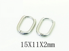 HY Wholesale Earrings 316L Stainless Steel Popular Jewelry Earrings-HY75E0041JD