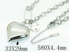 HY Wholesale Necklaces Stainless Steel 316L Jewelry Necklaces-HY80N0632PL