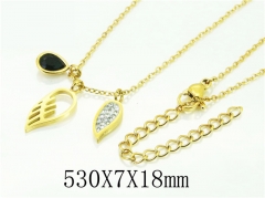 HY Wholesale Necklaces Stainless Steel 316L Jewelry Necklaces-HY36N0060HVC
