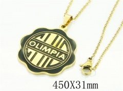 HY Wholesale Necklaces Stainless Steel 316L Jewelry Necklaces-HY74N0064MQ
