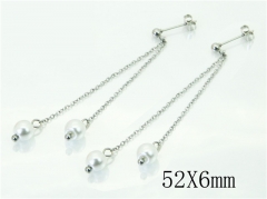 HY Wholesale Earrings 316L Stainless Steel Popular Jewelry Earrings-HY06E0383LD