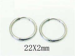 HY Wholesale Earrings 316L Stainless Steel Popular Jewelry Earrings-HY72E0051HLC
