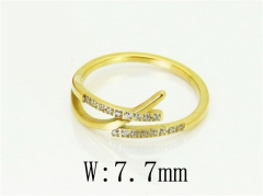 HY Wholesale Popular Rings Jewelry Stainless Steel 316L Rings-HY19R1243HHE