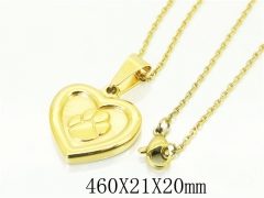 HY Wholesale Necklaces Stainless Steel 316L Jewelry Necklaces-HY74N0097KL