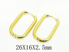 HY Wholesale Earrings 316L Stainless Steel Popular Jewelry Earrings-HY75E0058KW