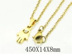 HY Wholesale Necklaces Stainless Steel 316L Jewelry Necklaces-HY74N0119KI