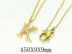HY Wholesale Necklaces Stainless Steel 316L Jewelry Necklaces-HY12N0563OLV