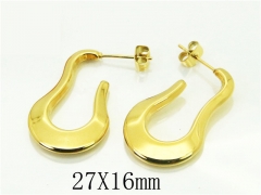 HY Wholesale Earrings 316L Stainless Steel Popular Jewelry Earrings-HY80E0707NLC