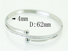 HY Wholesale Bangles Jewelry Stainless Steel 316L Fashion Bangle-HY19B1075HKW