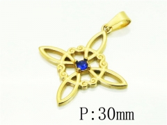 HY Wholesale Pendant Jewelry 316L Stainless Steel Jewelry Pendant-HY12P1674KA