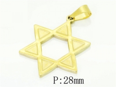 HY Wholesale Pendant Jewelry 316L Stainless Steel Jewelry Pendant-HY62P0198ILV