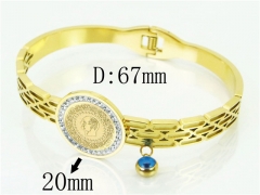 HY Wholesale Bangles Jewelry Stainless Steel 316L Fashion Bangle-HY32B0813HKR