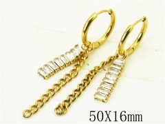 HY Wholesale Earrings 316L Stainless Steel Popular Jewelry Earrings-HY80E0727MLS