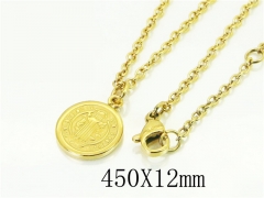 HY Wholesale Necklaces Stainless Steel 316L Jewelry Necklaces-HY74N0088LE