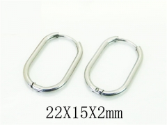 HY Wholesale Earrings 316L Stainless Steel Popular Jewelry Earrings-HY75E0047JI
