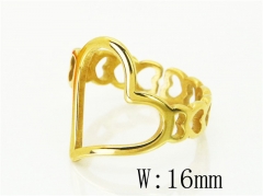 HY Wholesale Popular Rings Jewelry Stainless Steel 316L Rings-HY16R0552MW