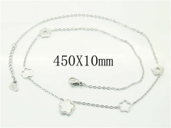 HY Wholesale Necklaces Stainless Steel 316L Jewelry Necklaces-HY24N0122HHL
