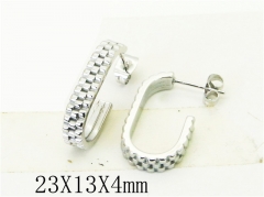 HY Wholesale Earrings 316L Stainless Steel Popular Jewelry Earrings-HY80E0720NX