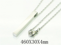 HY Wholesale Necklaces Stainless Steel 316L Jewelry Necklaces-HY74N0030LE