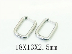 HY Wholesale Earrings 316L Stainless Steel Popular Jewelry Earrings-HY75E0024JF