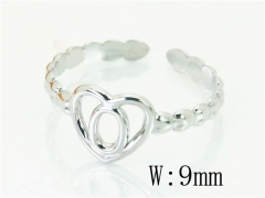 HY Wholesale Popular Rings Jewelry Stainless Steel 316L Rings-HY70R0504IE