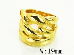 HY Wholesale Popular Rings Jewelry Stainless Steel 316L Rings-HY15R2419HHX