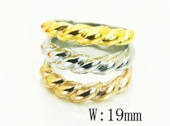 HY Wholesale Popular Rings Jewelry Stainless Steel 316L Rings-HY15R2421HJG