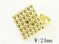 HY Wholesale Popular Rings Jewelry Stainless Steel 316L Rings-HY70R0520KE