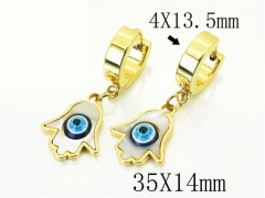 HY Wholesale Earrings 316L Stainless Steel Earrings-HY60E1024JJE