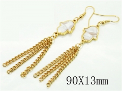 HY Wholesale Earrings 316L Stainless Steel Earrings-HY60E1054KLS
