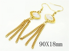 HY Wholesale Earrings 316L Stainless Steel Earrings-HY60E1058KLC