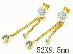 HY Wholesale Earrings 316L Stainless Steel Earrings-HY60E1137KLA