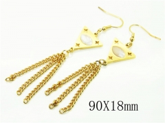 HY Wholesale Earrings 316L Stainless Steel Earrings-HY60E1060KLF