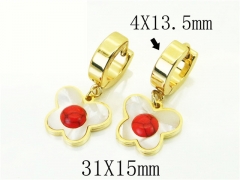 HY Wholesale Earrings 316L Stainless Steel Earrings-HY60E1027JJC