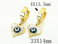 HY Wholesale Earrings 316L Stainless Steel Earrings-HY60E1033JJB