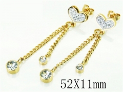 HY Wholesale Earrings 316L Stainless Steel Earrings-HY60E1143KLE