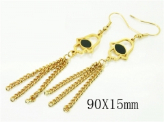 HY Wholesale Earrings 316L Stainless Steel Earrings-HY60E1070KLR