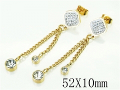 HY Wholesale Earrings 316L Stainless Steel Earrings-HY60E1086KLQ