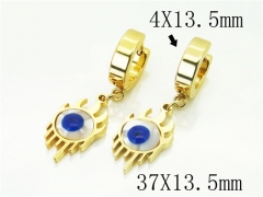 HY Wholesale Earrings 316L Stainless Steel Earrings-HY60E0989JJV