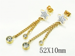 HY Wholesale Earrings 316L Stainless Steel Earrings-HY60E1127KLA