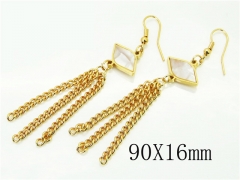 HY Wholesale Earrings 316L Stainless Steel Earrings-HY60E1050KLQ