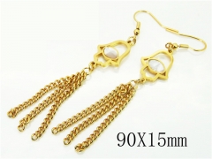 HY Wholesale Earrings 316L Stainless Steel Earrings-HY60E1056KLE